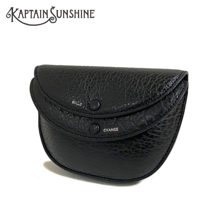 KAPTAIN SUNSHINE Round Wallet Mid 【KS22FGD04】 Masterpiece