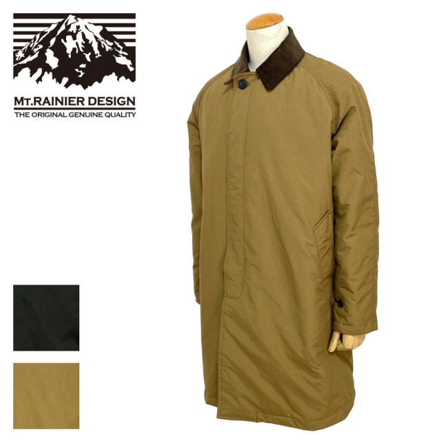 MT. RAINIER DESIGN ダウンステンカラーコート L ベージュ MT. RAINIER DESIGN ダウンステンカラーコート L ベージュ