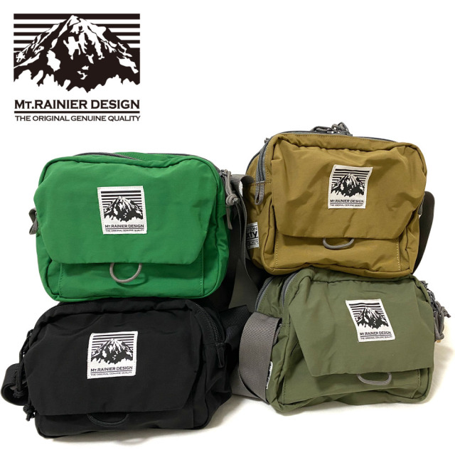 MT.RAINIER DESIGN FLAP SIDE BAG/フラップサイドバッグ 【7135U】