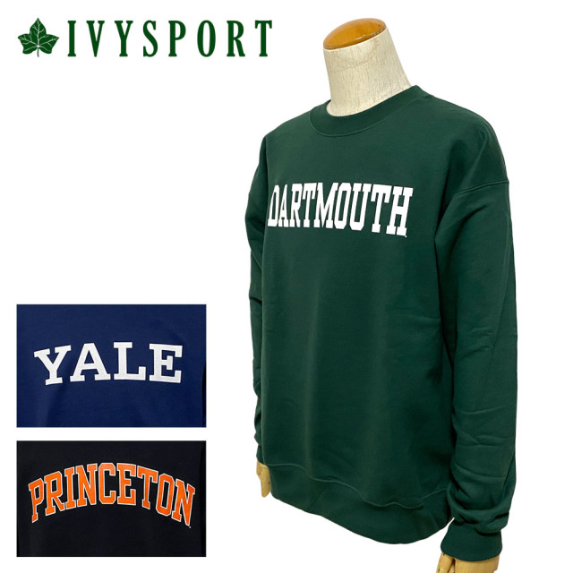 IVYSPORT CLASSIC SWEAT SHIRTS Unisex/クルーネックスウェット 【IVYSPORT-CREWSWEAT】