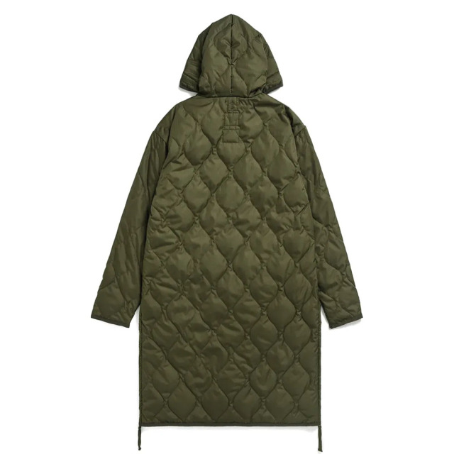 TAION ミリタリー フード ダウンコート Unisex 【106BML-LONG