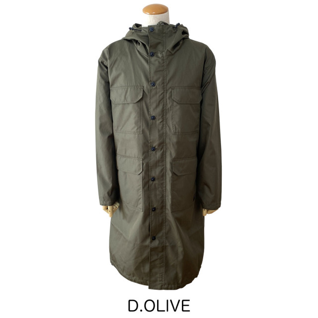 TAION タイオン ノンダウン ミリタリー フードコート ユニセックス