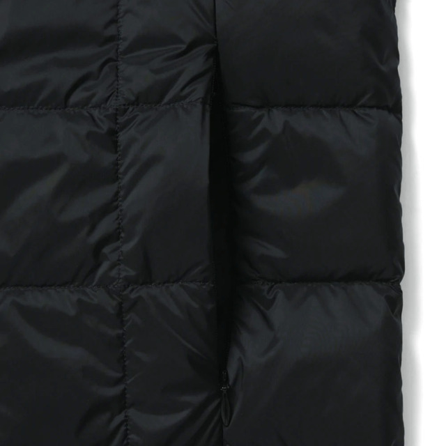 TAION タイオン ハイネック Wジップ ニットスリーブ ダウンジャケット