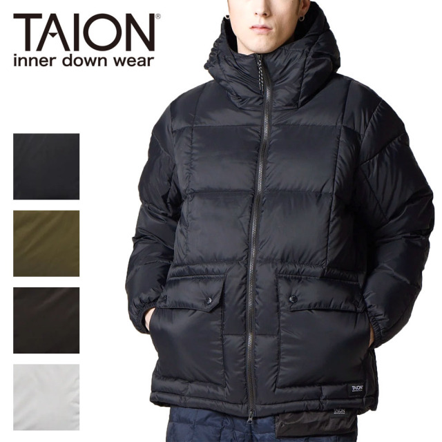 TAION タイオン マウンテン パッカブル ボリューム ダウンパーカー メンズ レディース ユニセックス 106VZMT