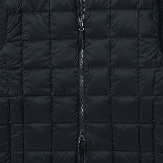 TAION タイオン ベーシック Wジップ スウェットスリーブ ダウン