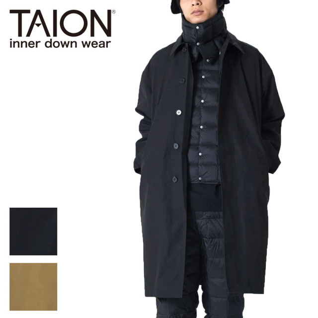 TAION タイオン CR バルカラーコート(+ダウンベスト) メンズ ユニセックス CR01A