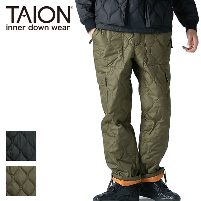 TAION ミリタリー カーゴダウンパンツ Unisex 【132ML-1】 Masterpiece