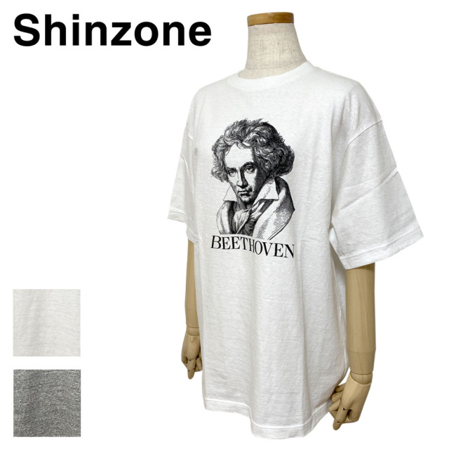 Shinzone BEETHOVEN TEE Lady's 【22MMSCU02】