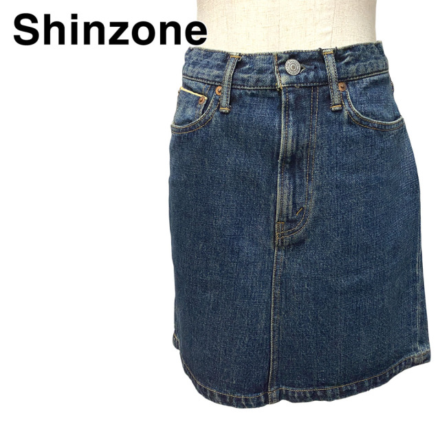 Shinzone DENIM MINI SKIRT Lady's 【23AMSSK01】