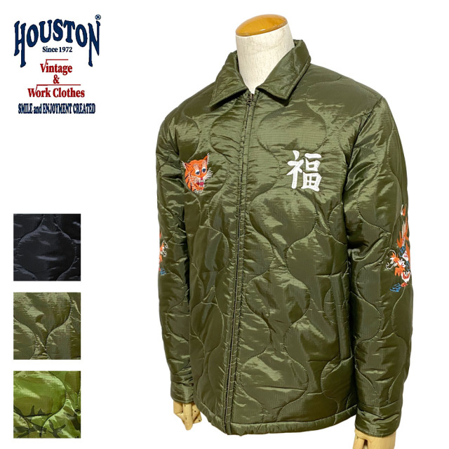 HOUSTON QUILTING VIETNAM JACKET/キルティングベトナムジャケット