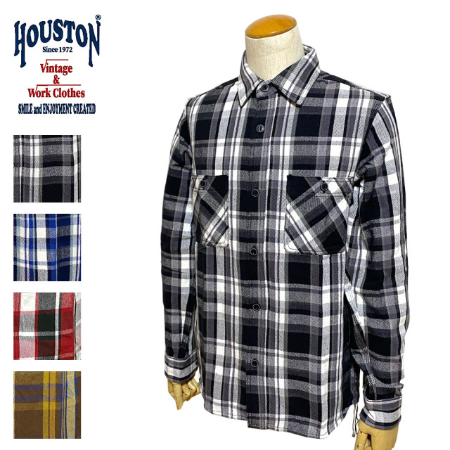 HOUSTON CHECK VIYELLA SHIRT/チェックビエラシャツ Men's 【40957】