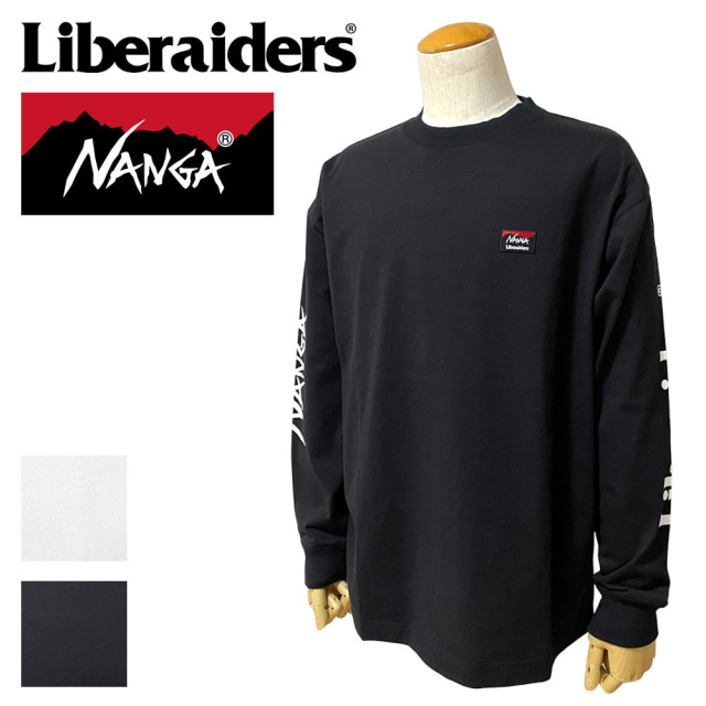 NANGA × Liberaiders ECO HYBRID L/S TEE Men's 【745012308】