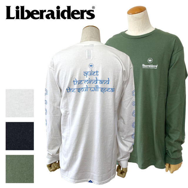 Liberaiders リベレイダース CHAKRA L/S TEE メンズ 715042501 Liberaiders リベレイダース CHAKRA L/S TEE メンズ 715042501