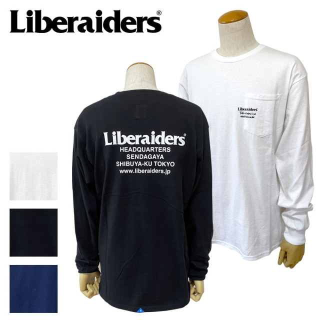 Liberaiders リベレイダース HEADQUARTERS L/S TEE メンズ 775072503
