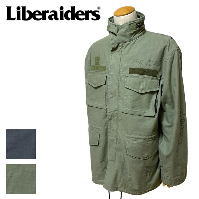 Liberaiders リベレイダース HANDWRITING PRINT M65 JACKET メンズ 770122503