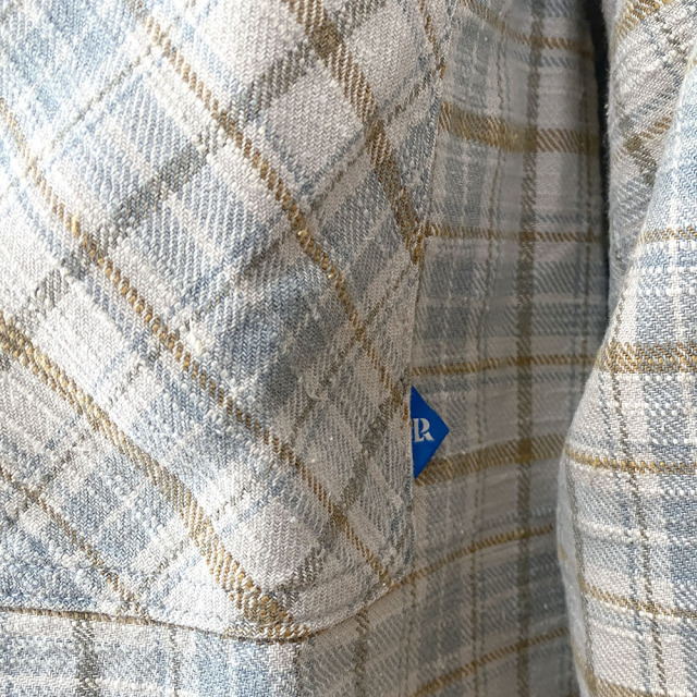 Liberaiders リベレイダース GARMENT WASHED PLAID SHIRT メンズ