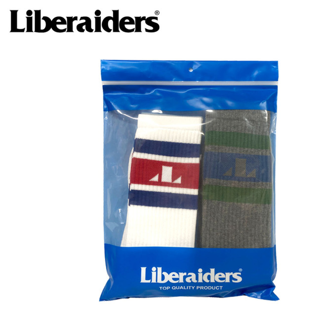 Liberaiders 2-PACK LINE SOCKS 【759092303】