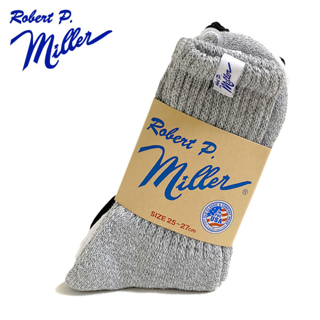 Miller 綿混ジャスト丈3Pソックス Men's 【312C】