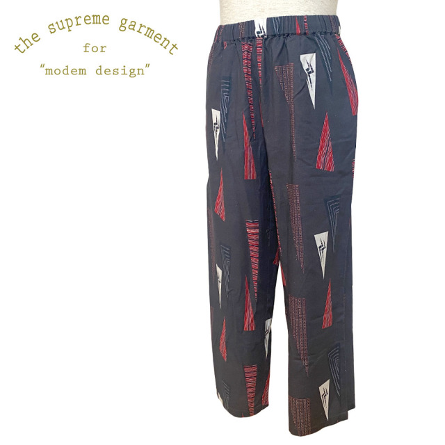 modem design アトミック柄 イージーパンツ Men's 【M-2210860】