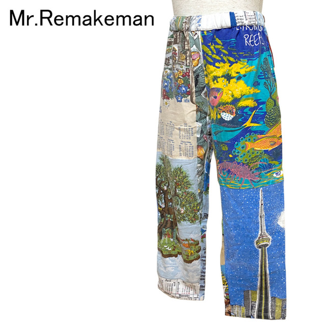 Mr.Remakeman Tapestry Pants Men's 【2303665】