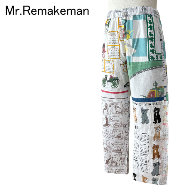 Mr.Remakeman ミスターリメイクマン Junk Tapestry Pants メンズ 2308682