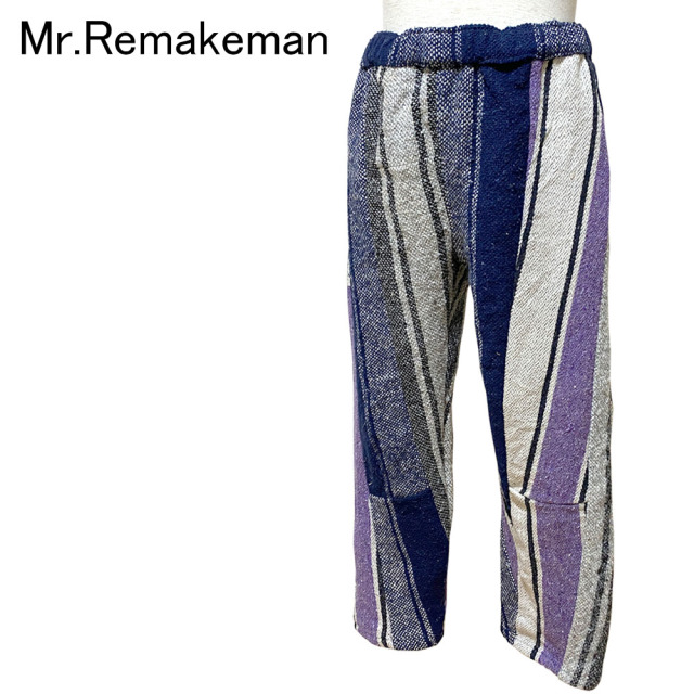 Mr.Remakeman ミスターリメイクマン メキパ切り替え イージーパンツ メンズ 2407659