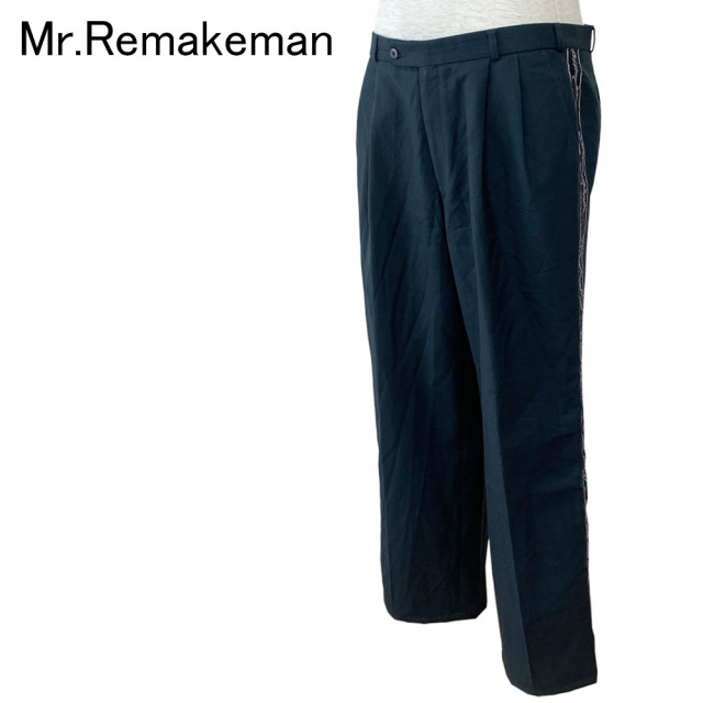 Mr.Remakeman ミスターリメイクマン スラックス×ジャージ パンツ メンズ 2502668