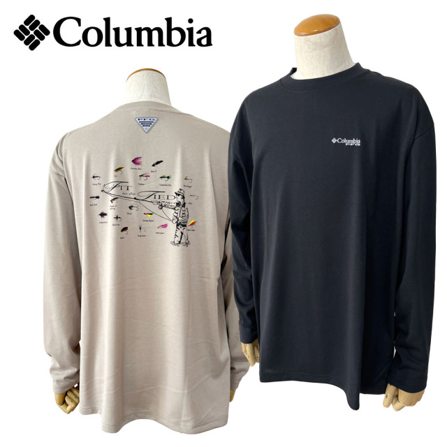 Columbia コロンビア Burn Novel Graphic LS Tee バーンノベルグラフィックロングスリーブティー メンズ PM0281