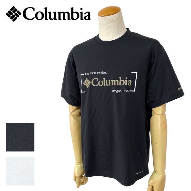 Columbia コロンビア Time to Trail Graphic SS Tee タイムトゥトレイルトレイルショートスリーブグラフィックTシャツ メンズ PG1816