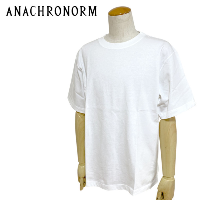 ANACHRONORM SIDE VENTS S/S T-S WHITE Men's 【ANSE003】