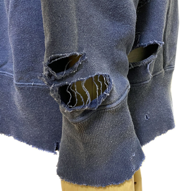 トップス ANACHRONORM W PRINT CUT-OFF SWEAT PARKA ANACHRONORM W PRINT CUT-OFF SWEAT PARKA