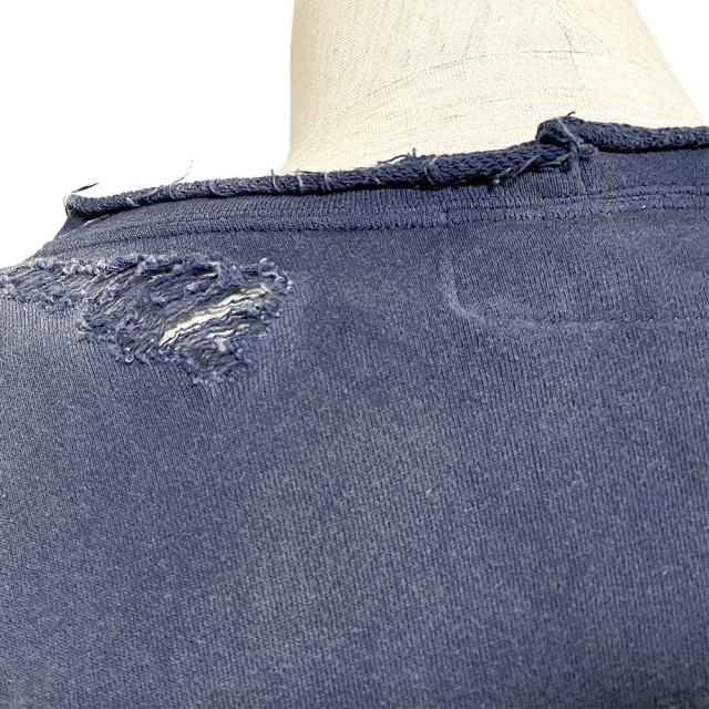 ANACHRONORM W PRINT CUT-OFF SWEAT PARKA