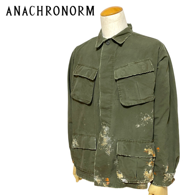ANACHRONORM DIRT PAINT FATIGUE JACKET Men's 【AN241】