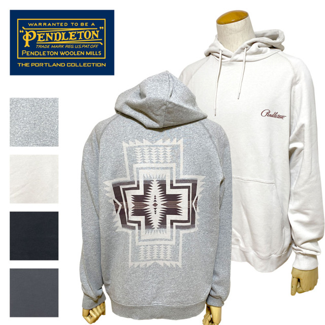 PENDLETON Back Print Hoodie Unisex / バックプリントフーディー 【3475-3007】