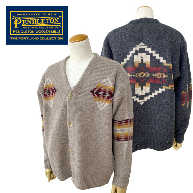 PENDLETON ペンドルトン Vneck Cardigan Vネック カーディガン メンズ レディース ユニセックス 45758005