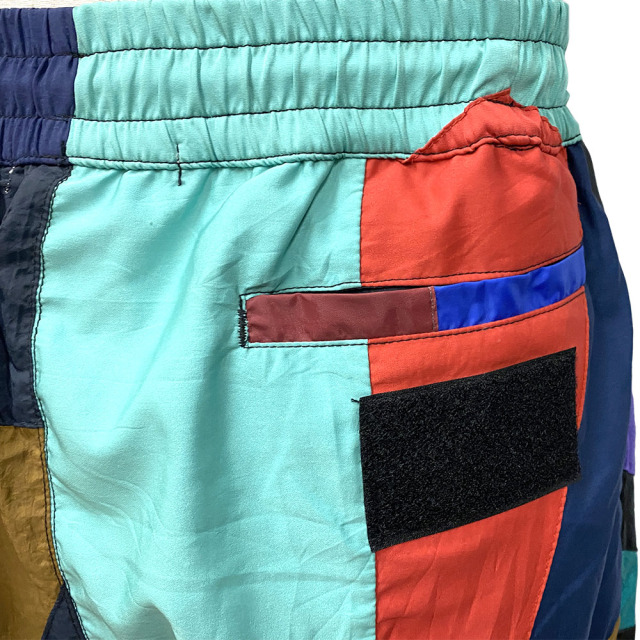 HOSU パッチワークナイロンパンツ (ヴィンテージリメイク) Men's【103