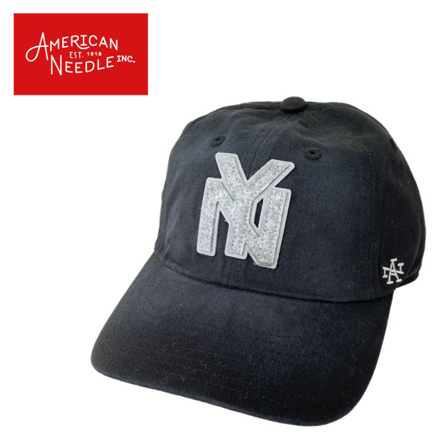 AMERICAN NEEDLE LUTHER NY BLACK YANKEES ニグロリーグ ベースボールキャップ 【40867A-NBY】