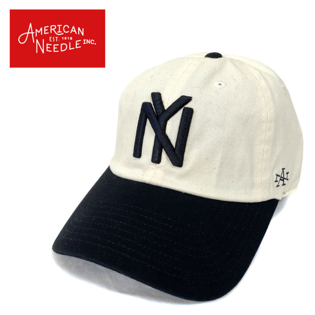 AMERICAN NEEDLE BALLPARK NY ニグロリーグ ベースボールキャップ