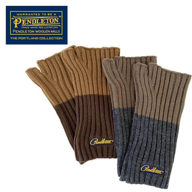PENDLETON ペンドルトン ロゴワッペン ニットグローブ PDT-000-253006
