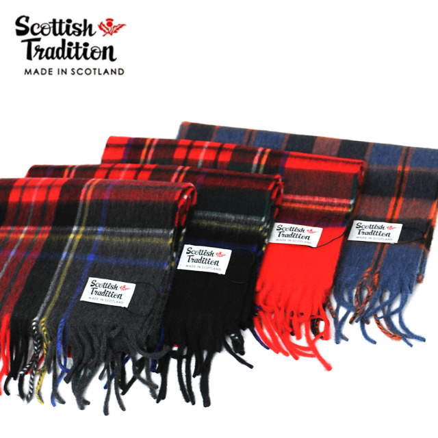 SCOTTISH TRADITION WOVEN SCARF Unisex