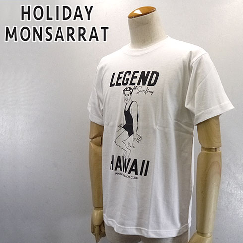 DELICIOUS/HOLIDAY MONSARRAT LEGEND T-shirts Men's 【JAC-001】