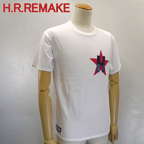 H.R.REMAKE Hパッチ オンザ スタープリント Tシャツ Men's 【700082801】