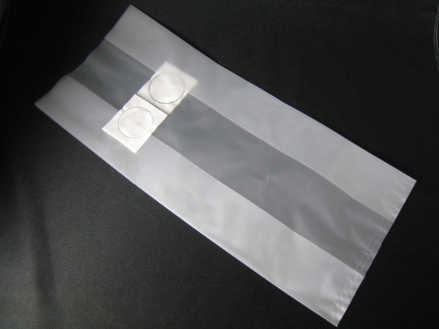 菌床ブロック用 両面フィルター付 培養袋　50枚　発酵マットのガス抜きなどにも使えます！