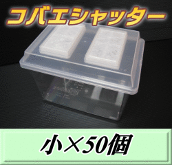 送料無料！コバエシャッター 小 飼育ケース 50個