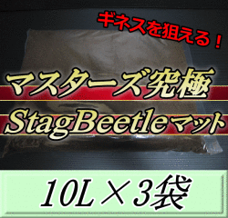 マスターズ究極Stag Beetleマット 10L×3袋