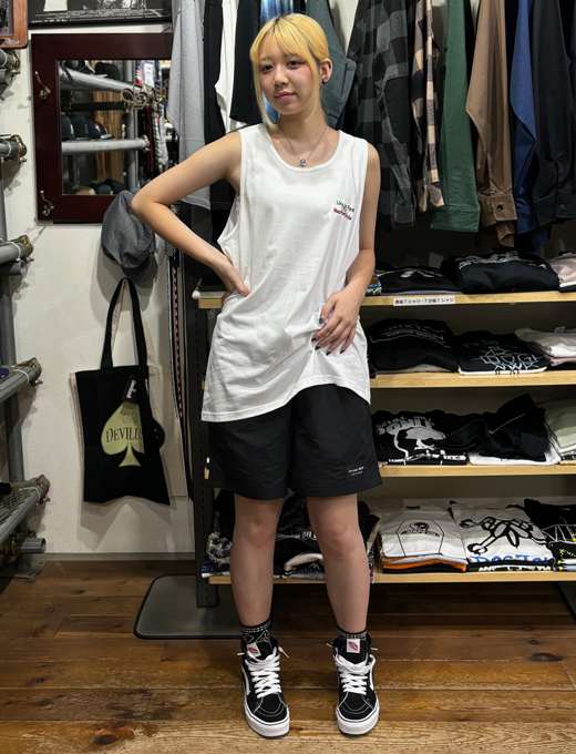 Nylon Easy Shorts Black