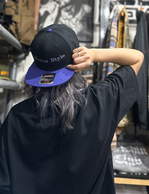 Baseball cap Black/Purple