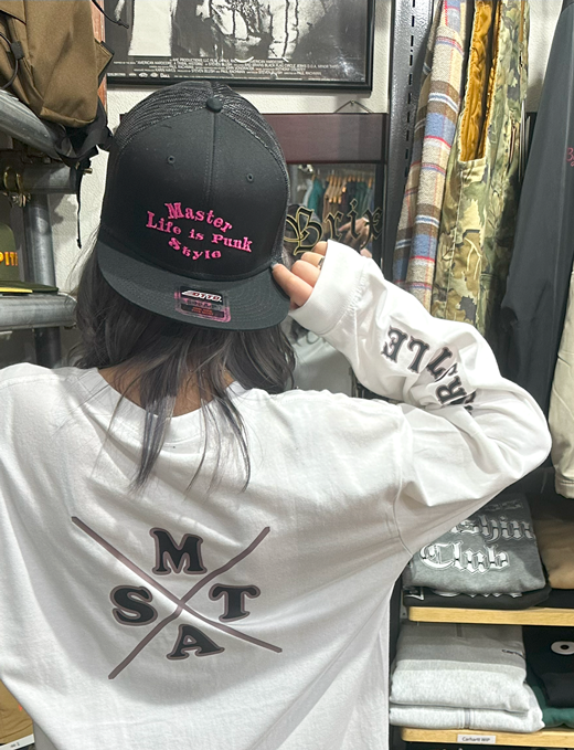 Life is Punk Embroidered CAP Black
