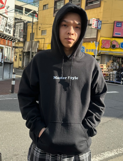 MasterStyle logo hoodie black