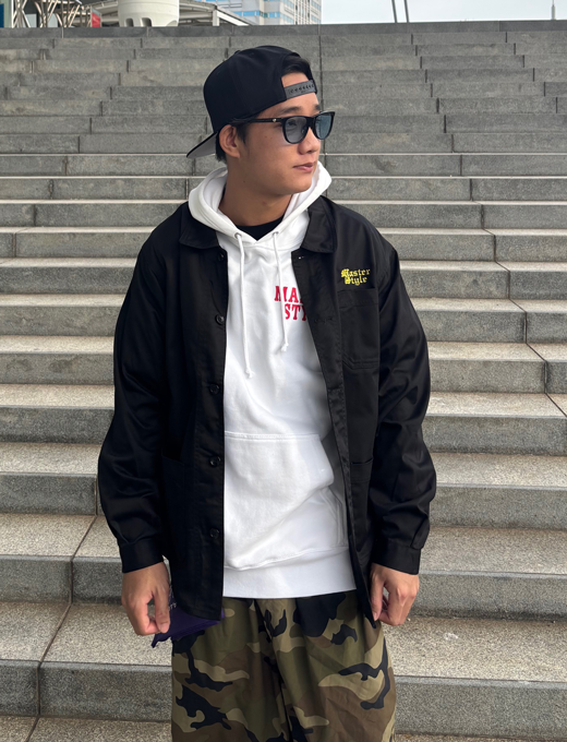 Chiba Base Coverall jacket black